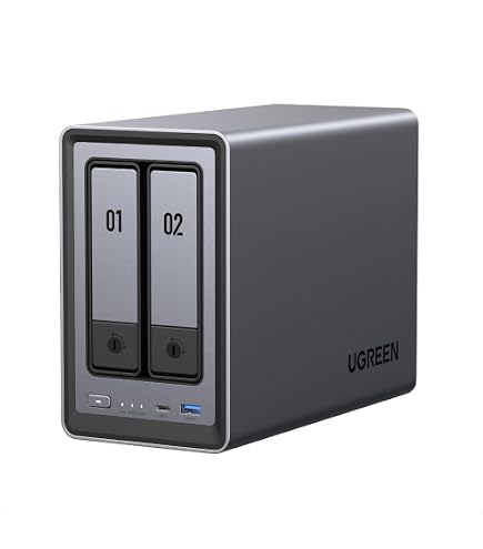 Synology DS220j 6TB 2 Bay Desktop NAS Solution, Installed with 2 x